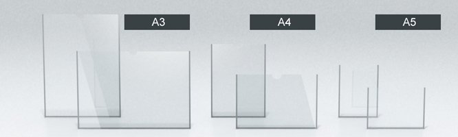 Карманы из акрила